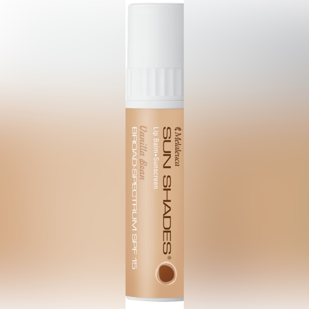 3 Pack - Melaleuca Sun Shades™ Lip Balm - Vanilla Bean Flavour - 4.25g